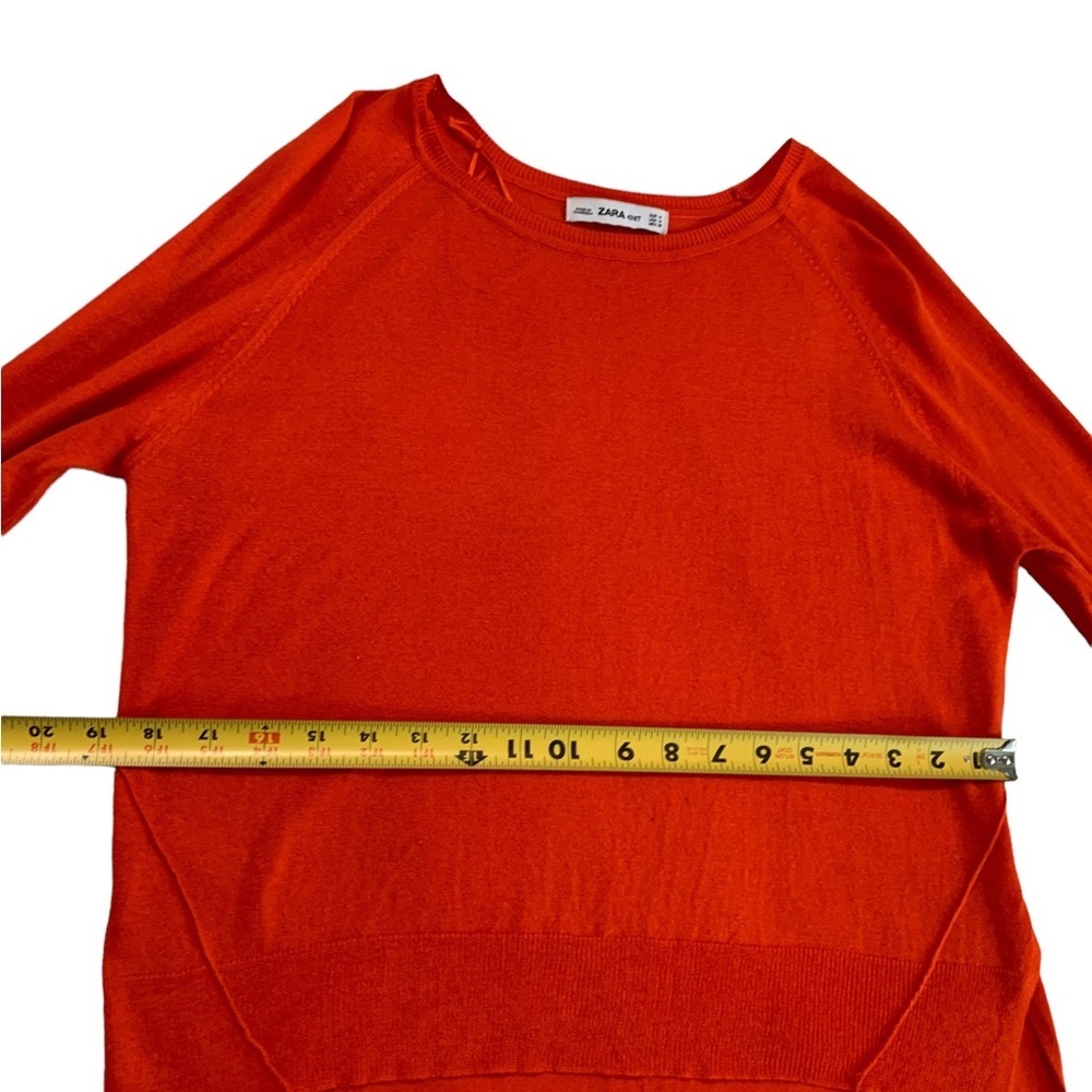 Zara Knit Long Sleeve Sweater Size Medium - Picture 12 of 17